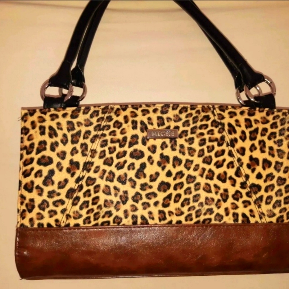 Miche Classic Base Bag Rolled Handles & 7 Magnetic Shells incl.2 Animal Prints